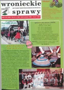 Wronieckie Sprawy 1998.04.10-24 R.9 Nr7(90)