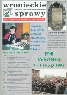 Wronieckie Sprawy 1998.04.24-05.08 R.9 Nr8(91)