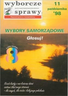 Wyborcze Sprawy 1998.10.11