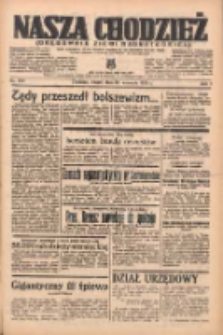 Nasza Chodzież: organ poświęcony obronie interesów narodowych na zachodnich ziemiach Polski 1938.09.13 R.9 Nr209