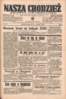 Nasza Chodzież: organ poświęcony obronie interes&oacute;w narodowych na zachodnich ziemiach Polski 1938.09.14 R.9 Nr210
