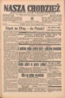 Nasza Chodzież: organ poświęcony obronie interesów narodowych na zachodnich ziemiach Polski 1938.09.22 R.9 Nr217