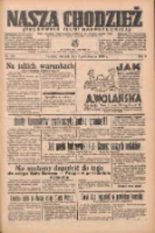 Nasza Chodzież: organ poświęcony obronie interesów narodowych na zachodnich ziemiach Polski 1938.10.02 R.9 Nr226