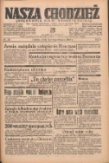 Nasza Chodzież: organ poświęcony obronie interes&oacute;w narodowych na zachodnich ziemiach Polski 1938.10.08 R.9 Nr231