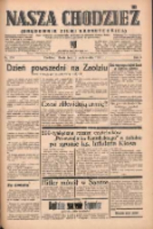 Nasza Chodzież: organ poświęcony obronie interes&oacute;w narodowych na zachodnich ziemiach Polski 1938.10.12 R.9 Nr234