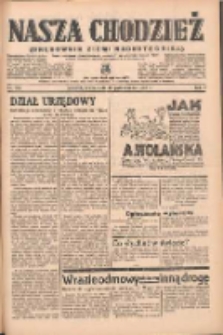 Nasza Chodzież: organ poświęcony obronie interesów narodowych na zachodnich ziemiach Polski 1938.10.15 R.9 Nr237