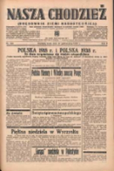 Nasza Chodzież: organ poświęcony obronie interesów narodowych na zachodnich ziemiach Polski 1938.10.19 R.9 Nr240