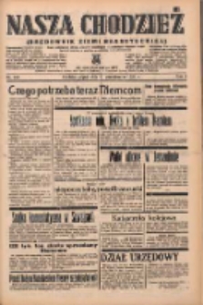 Nasza Chodzież: organ poświęcony obronie interesów narodowych na zachodnich ziemiach Polski 1938.10.21 R.9 Nr242