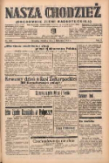 Nasza Chodzież: organ poświęcony obronie interesów narodowych na zachodnich ziemiach Polski 1938.11.03 R.9 Nr252