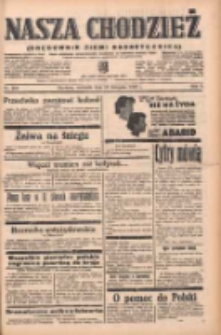 Nasza Chodzież: organ poświęcony obronie interesów narodowych na zachodnich ziemiach Polski 1938.11.13 R.9 Nr260
