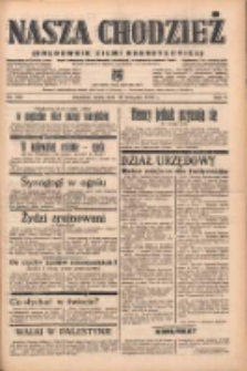 Nasza Chodzież: organ poświęcony obronie interes&oacute;w narodowych na zachodnich ziemiach Polski 1938.11.16 R.9 Nr262