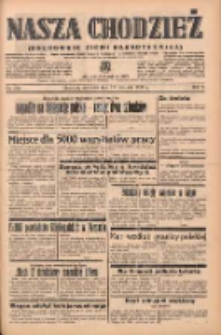 Nasza Chodzież: organ poświęcony obronie interes&oacute;w narodowych na zachodnich ziemiach Polski 1938.11.27 R.9 Nr272