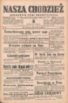 Nasza Chodzież: organ poświęcony obronie interesów narodowych na zachodnich ziemiach Polski 1939.02.22 R.10 Nr43