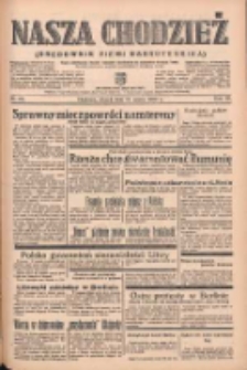 Nasza Chodzież: organ poświęcony obronie interes&oacute;w narodowych na zachodnich ziemiach Polski 1939.03.21 R.10 Nr66