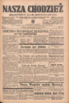 Nasza Chodzież: organ poświęcony obronie interes&oacute;w narodowych na zachodnich ziemiach Polski 1939.03.26 R.10 Nr71
