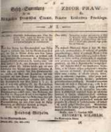 Gesetz-Sammlung f&uuml;r die K&ouml;niglichen Preussischen Staaten. 1834 No2