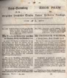 Gesetz-Sammlung f&uuml;r die K&ouml;niglichen Preussischen Staaten. 1834 No5
