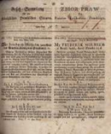 Gesetz-Sammlung f&uuml;r die K&ouml;niglichen Preussischen Staaten. 1834 No7