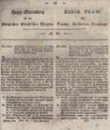 Gesetz-Sammlung f&uuml;r die K&ouml;niglichen Preussischen Staaten. 1834 No10