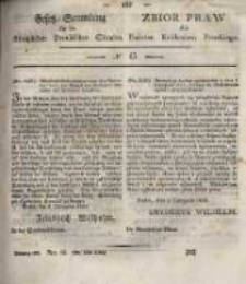 Gesetz-Sammlung f&uuml;r die K&ouml;niglichen Preussischen Staaten. 1834 No15