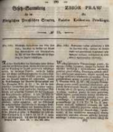Gesetz-Sammlung f&uuml;r die K&ouml;niglichen Preussischen Staaten. 1834 No18