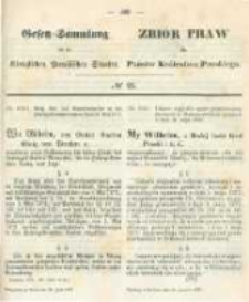 Gesetz-Sammlung f&uuml;r die K&ouml;niglichen Preussischen Staaten. 1873.06.21 No22