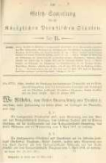 Gesetz-Sammlung für die Königlichen Preussischen Staaten. 1881.03.29 No11