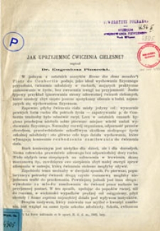 Jak uprzyjemnić ćwiczenia cielesne?