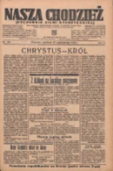 Nasza Chodzież: organ poświęcony obronie interes&oacute;w narodowych na zachodnich ziemiach Polski 1935.10.27 R.6 Nr249