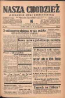 Nasza Chodzież: organ poświęcony obronie interesów narodowych na zachodnich ziemiach Polski 1939.06.24 R.10 Nr143