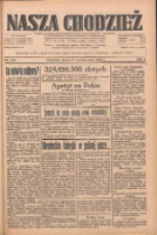 Nasza Chodzież: dziennik poświęcony obronie interes&oacute;w narodowych na zachodnich ziemiach Polski 1933.10.11 R.4 Nr234