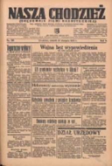 Nasza Chodzież: organ poświęcony obronie interes&oacute;w narodowych na zachodnich ziemiach Polski 1935.08.27 R.6 Nr196
