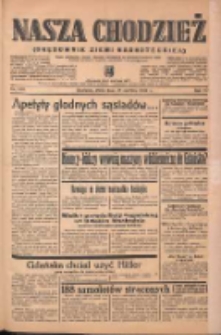 Nasza Chodzież: organ poświęcony obronie interesów narodowych na zachodnich ziemiach Polski 1939.06.28 R.10 Nr146