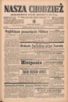 Nasza Chodzież: organ poświęcony obronie interes&oacute;w narodowych na zachodnich ziemiach Polski 1939.07.29 R.10 Nr172