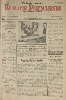 Kurier Poznański 1930.02.23 R.25 nr 89