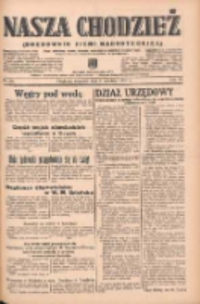 Nasza Chodzież: organ poświęcony obronie interesów narodowych na zachodnich ziemiach Polski 1939.04.06 R.10 Nr80