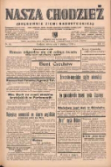 Nasza Chodzież: organ poświęcony obronie interes&oacute;w narodowych na zachodnich ziemiach Polski 1939.04.08 R.10 Nr82