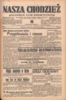 Nasza Chodzież: organ poświęcony obronie interes&oacute;w narodowych na zachodnich ziemiach Polski 1939.04.15 R.10 Nr87