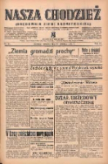 Nasza Chodzież: organ poświęcony obronie interesów narodowych na zachodnich ziemiach Polski 1939.04.20 R.10 Nr91
