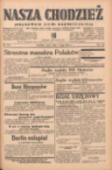 Nasza Chodzież: organ poświęcony obronie interesów narodowych na zachodnich ziemiach Polski 1939.05.05 R.10 Nr103