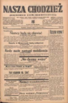 Nasza Chodzież: organ poświęcony obronie interesów narodowych na zachodnich ziemiach Polski 1939.06.01 R.10 Nr124