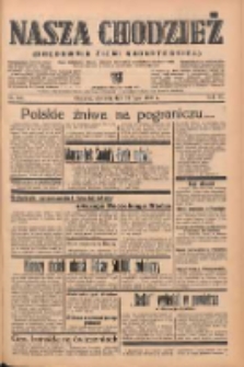 Nasza Chodzież: organ poświęcony obronie interesów narodowych na zachodnich ziemiach Polski 1939.07.23 R.10 Nr167