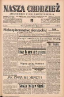 Nasza Chodzież: organ poświęcony obronie interesów narodowych na zachodnich ziemiach Polski 1939.07.27 R.10 Nr170