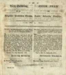 Gesetz-Sammlung f&uuml;r die K&ouml;niglichen Preussischen Staaten. 1821 No2