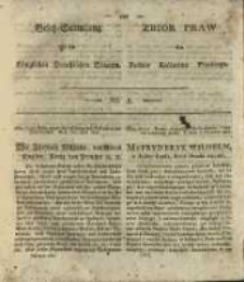 Gesetz-Sammlung f&uuml;r die K&ouml;niglichen Preussischen Staaten. 1821 No8