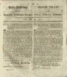 Gesetz-Sammlung f&uuml;r die K&ouml;niglichen Preussischen Staaten. 1821 No13