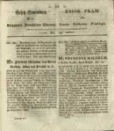 Gesetz-Sammlung f&uuml;r die K&ouml;niglichen Preussischen Staaten. 1821 No19