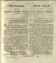 Gesetz-Sammlung f&uuml;r die K&ouml;niglichen Preussischen Staaten. 1822 No6
