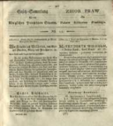 Gesetz-Sammlung f&uuml;r die K&ouml;niglichen Preussischen Staaten. 1822 No11