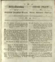 Gesetz-Sammlung für die Königlichen Preussischen Staaten. 1822 No19